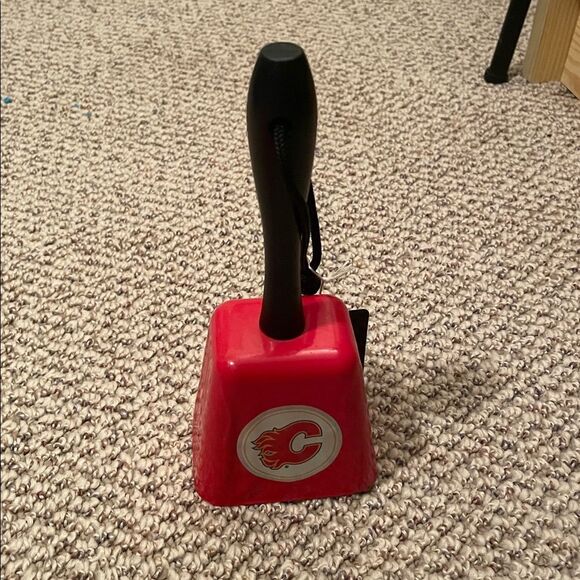 NHL Flames Infant Red Tee with Logo and Text - Picture 7 of 8